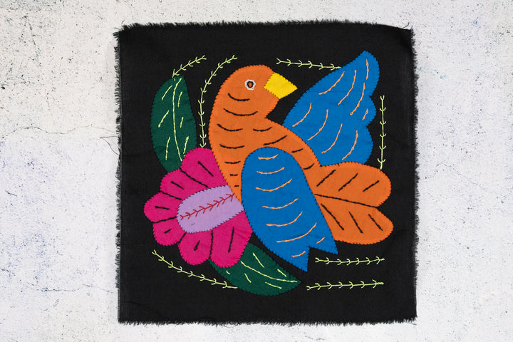 Orange And Blue Bird Molita
