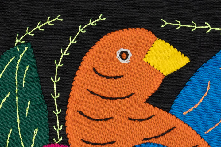 Orange And Blue Bird Molita