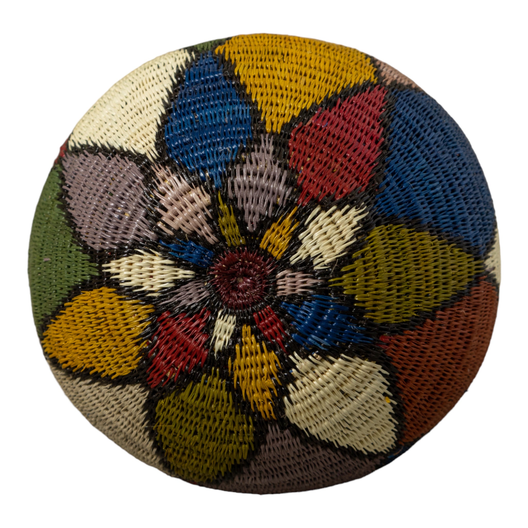 Multi-Color Diamond Design Rainforest Basket