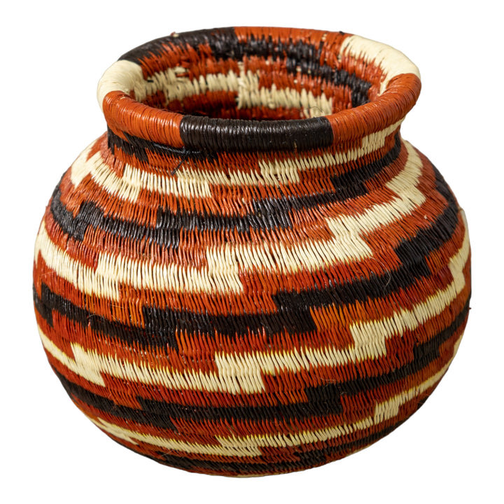 Orange Spiral Spark Rainforest Basket