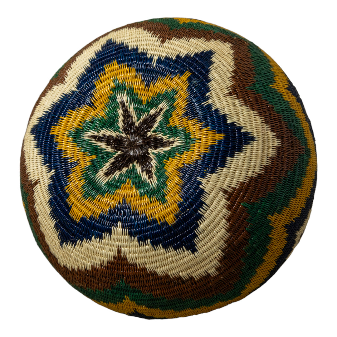 Ocean Waves of Many Colors Rainforest Basket