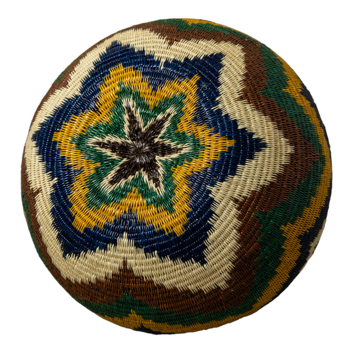 Ocean Waves of Many Colors Rainforest Basket