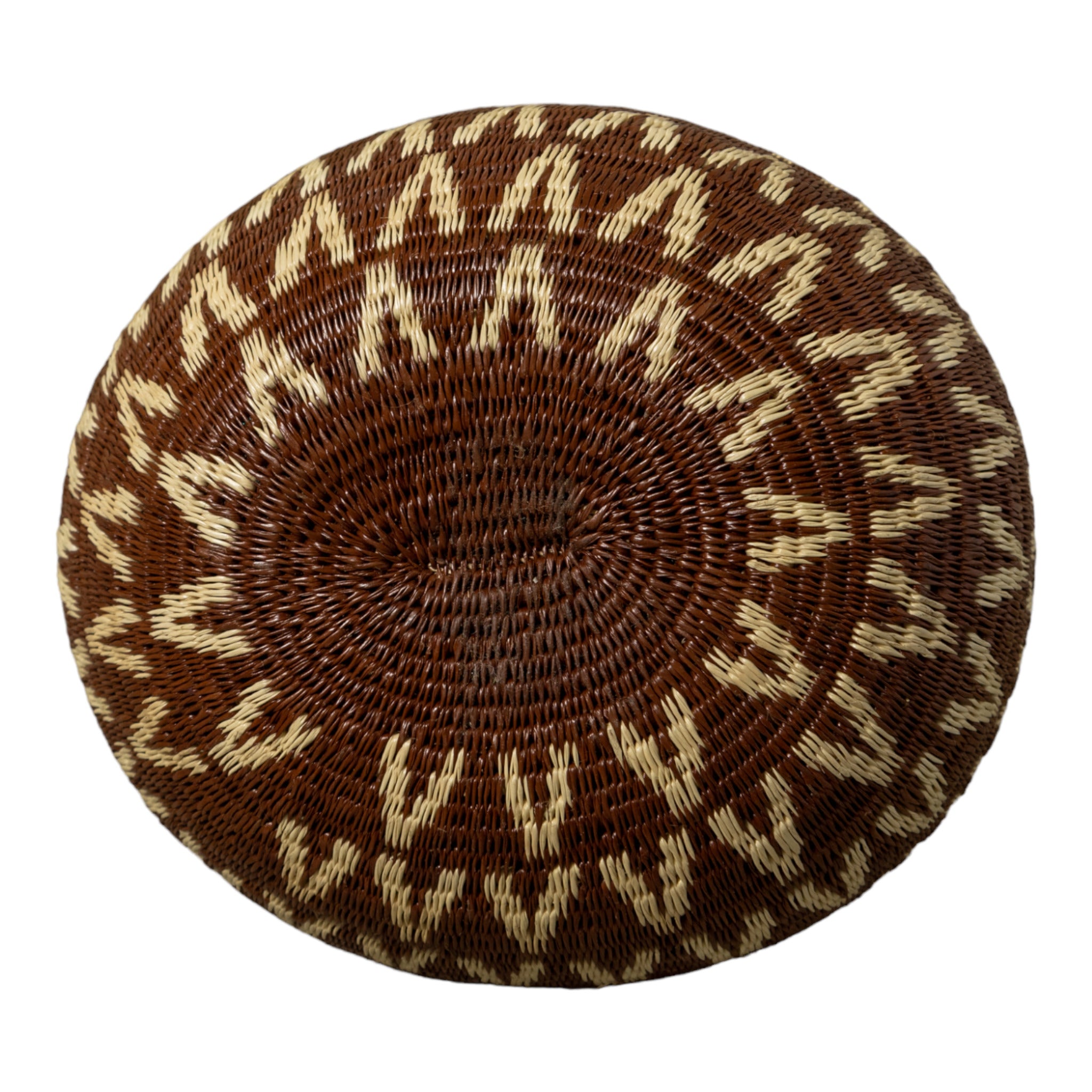Brown And White Arrow Rainforest Basket