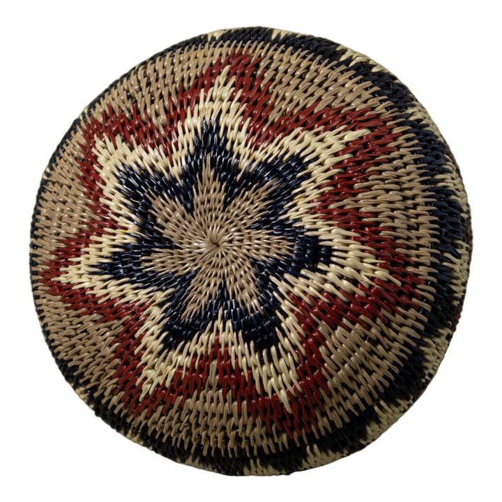 Dark Red And Gray Jungle Euphoria Rainforest Basket