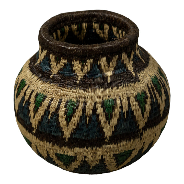 Green Amazonian Serenity Rainforest Basket