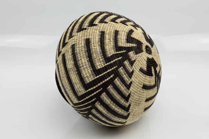 Wounaan Indian Hand Woven Staircase to Paradise Panama Basket