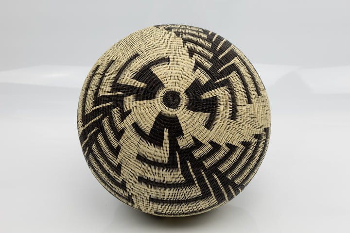 Wounaan Indian Hand Woven Staircase to Paradise Panama Basket