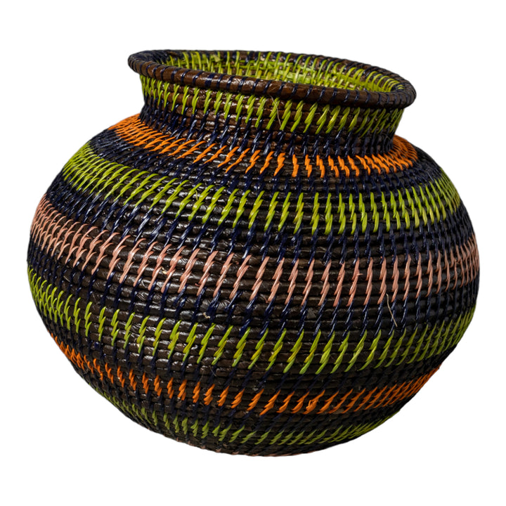 Dark Jungle Rings Rainforest Basket