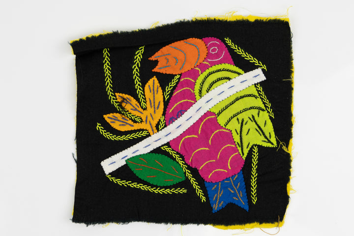 Handmade Pink Breast Tropical Bird Panama Molita