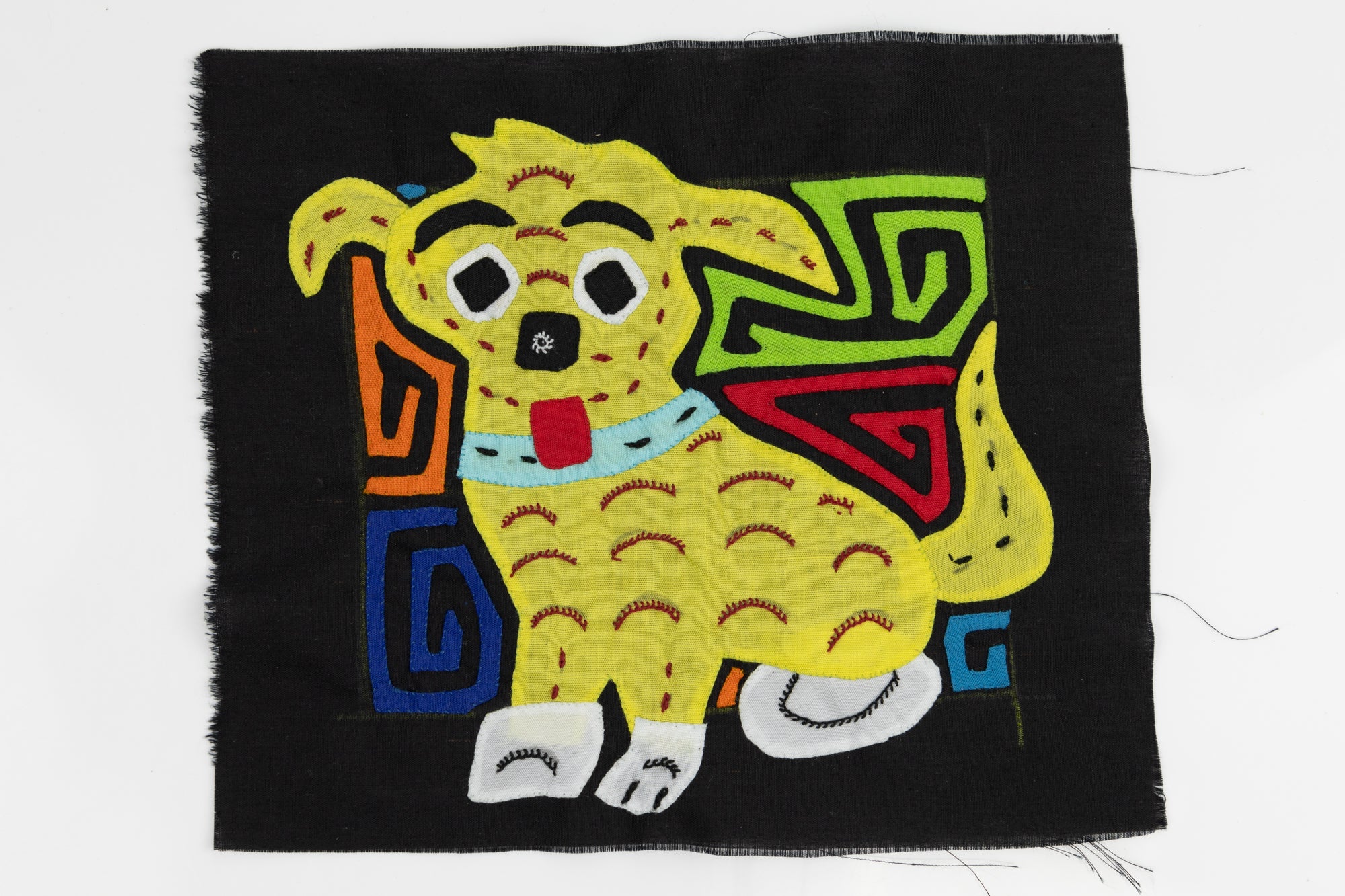 Handmade Yellow Puppy Dog Panama Molita