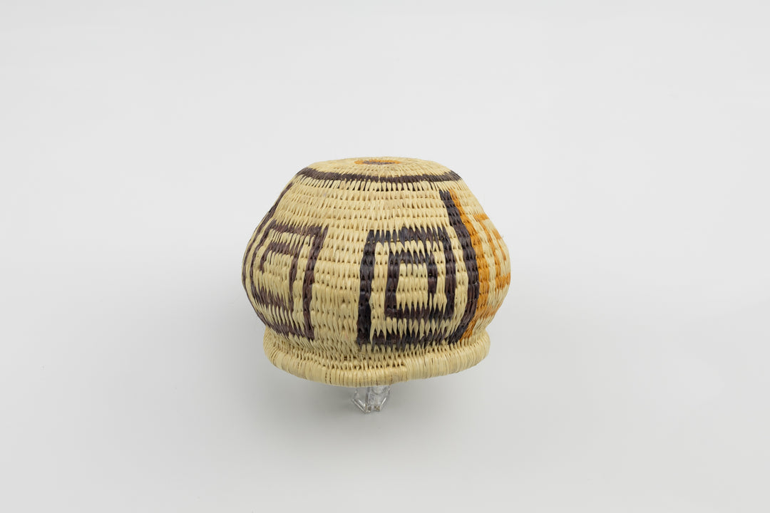 Vintage Handmade Woven Basket Fair Trade