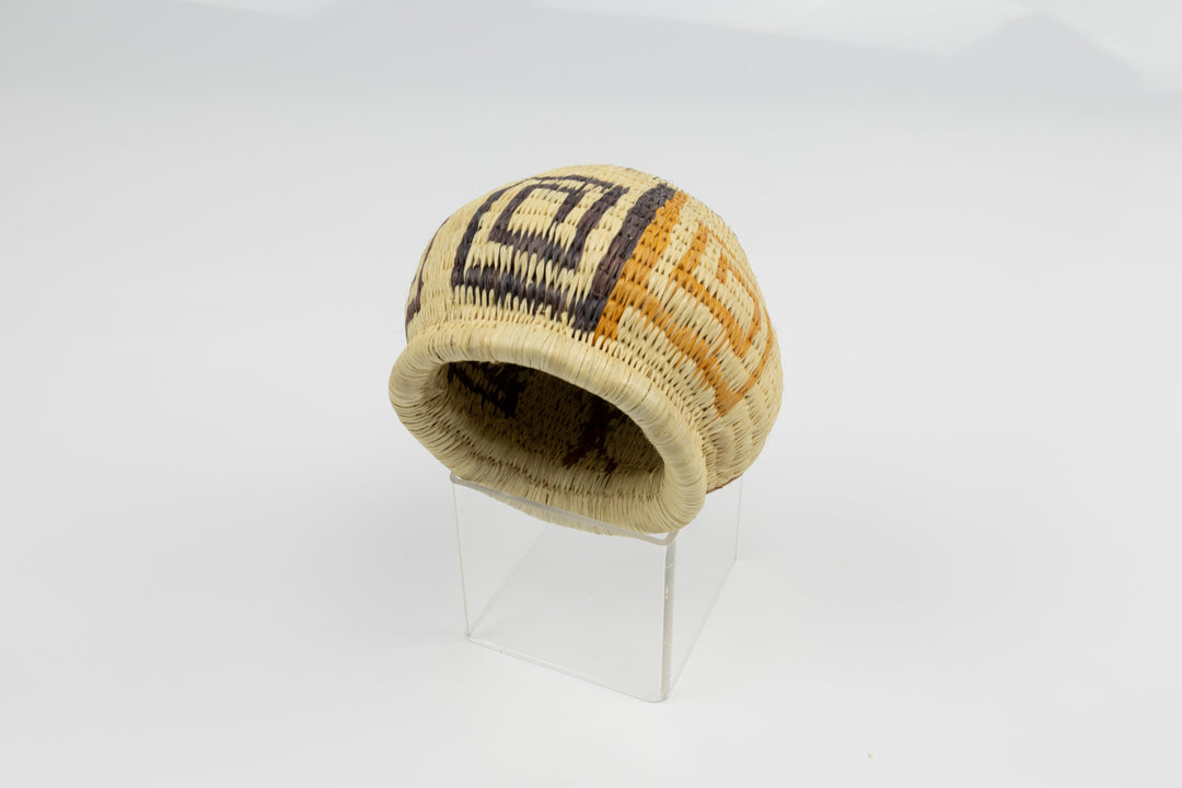 Vintage Handmade Woven Basket Fair Trade