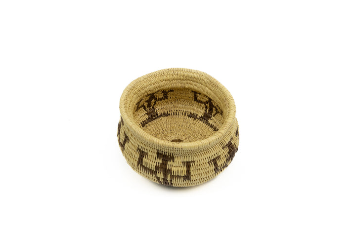 Vintage Handmade Woven Basket Fair Trade