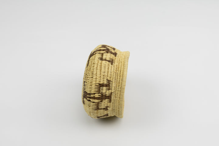 Vintage Handmade Woven Basket Fair Trade