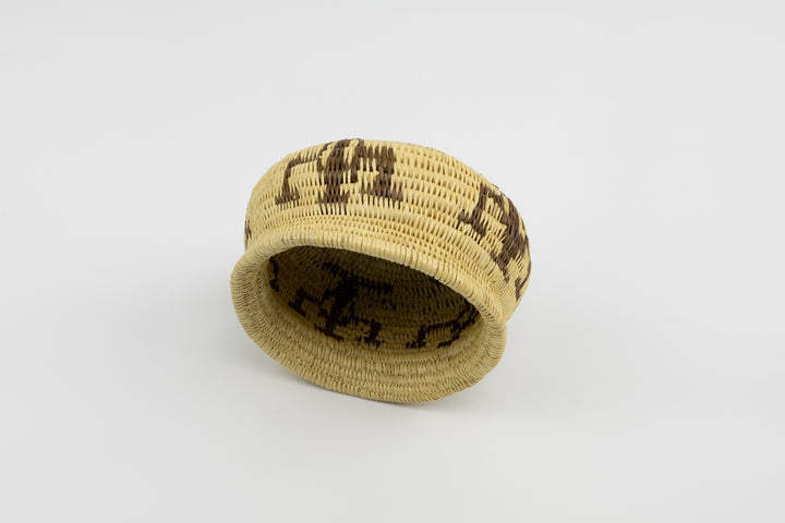 Vintage Handmade Woven Basket Fair Trade