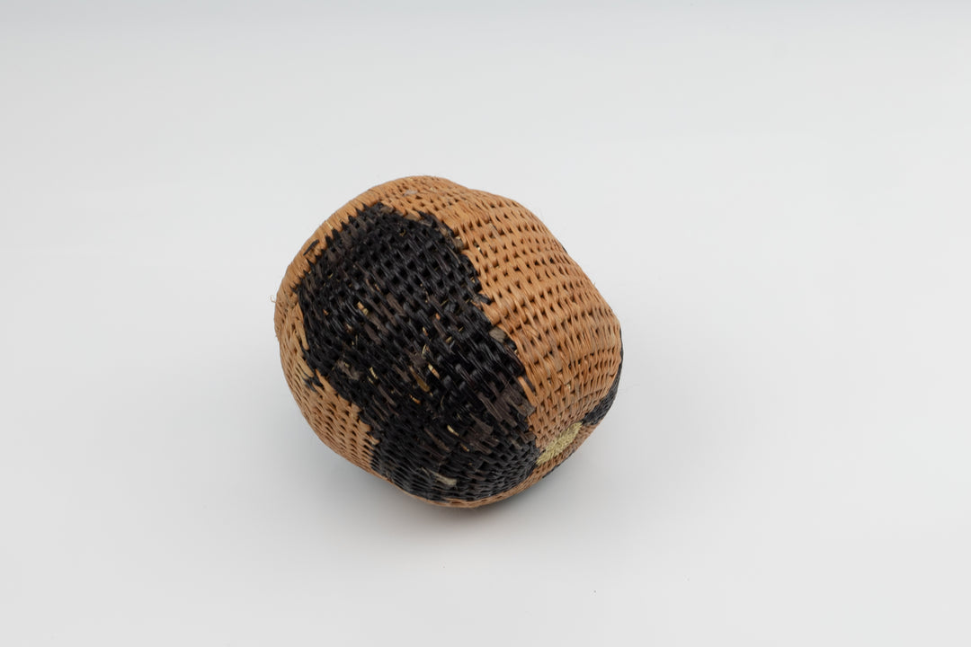 Vintage Woven Basket, Panama Basket