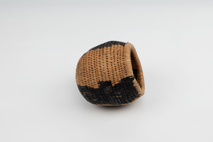 Vintage Woven Basket, Panama Basket