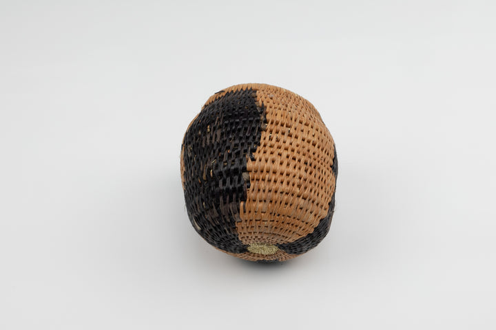 Vintage Woven Basket, Panama Basket