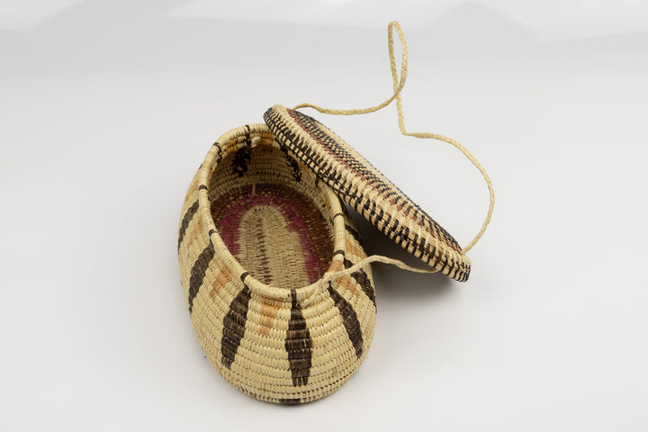 Hand Woven Vintage Hanging Basket Made By Indigenous Artisans