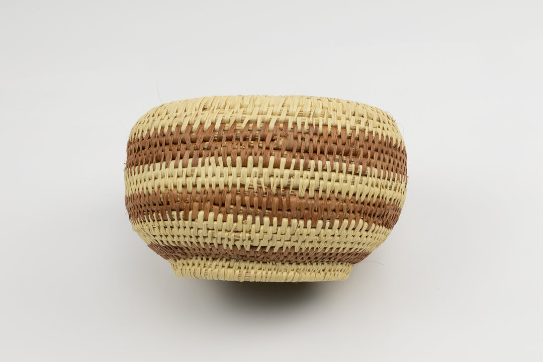 Hand Woven Vintage Basket Made By Indigenous Artisans
