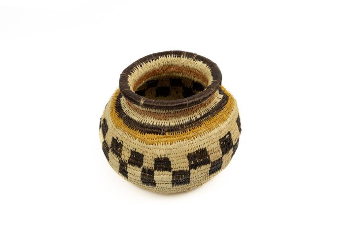 Hand Woven Vintage Basket Made By Indigenous Artisans