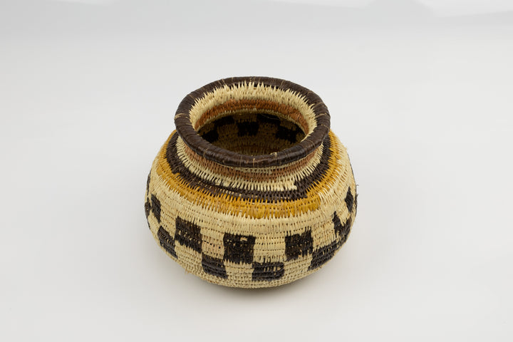 Hand Woven Vintage Basket Made By Indigenous Artisans