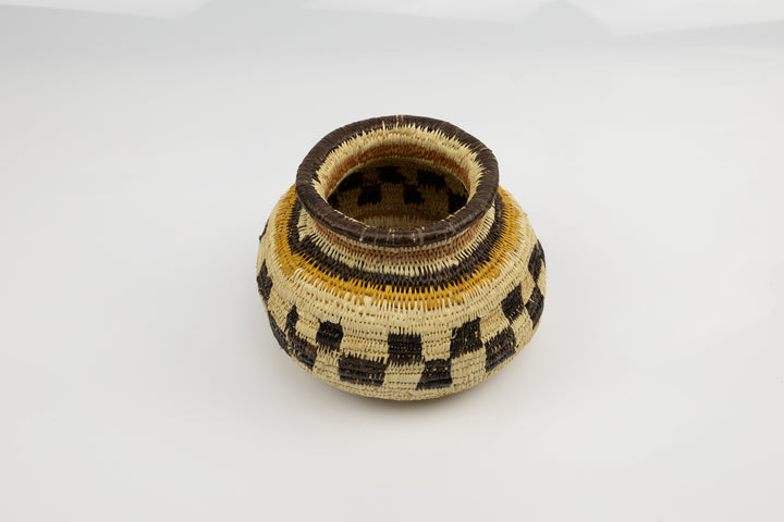 Hand Woven Vintage Basket Made By Indigenous Artisans