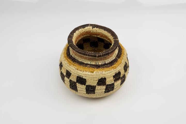 Hand Woven Vintage Basket Made By Indigenous Artisans