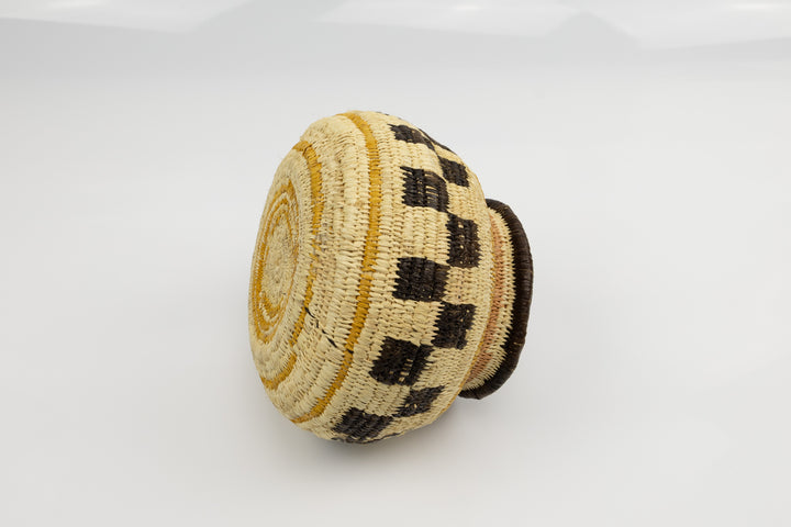 Hand Woven Vintage Basket Made By Indigenous Artisans