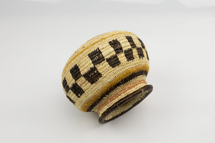 Hand Woven Vintage Basket Made By Indigenous Artisans