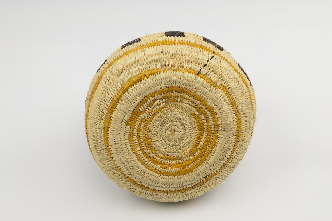 Hand Woven Vintage Basket Made By Indigenous Artisans