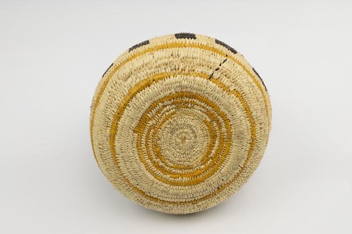 Hand Woven Vintage Basket Made By Indigenous Artisans
