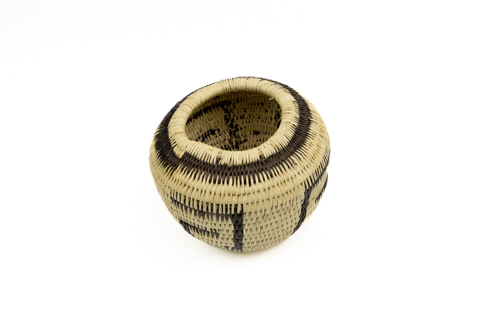 Hand Woven Vintage Basket Made By Indigenous Artisans
