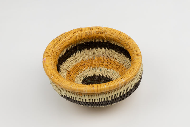 Hand Woven Vintage Basket Made By Indigenous Artisans