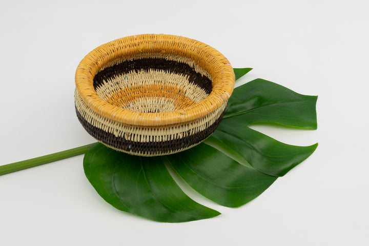 Hand Woven Vintage Basket Made By Indigenous Artisans