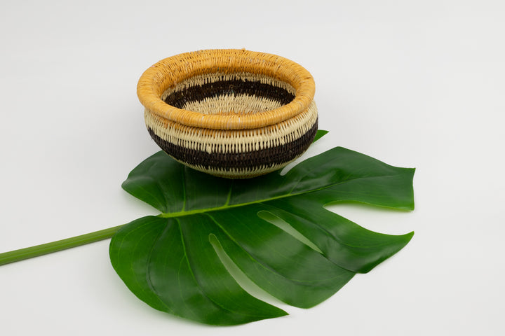 Hand Woven Vintage Basket Made By Indigenous Artisans
