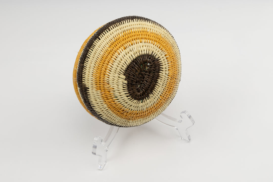 Hand Woven Vintage Basket Made By Indigenous Artisans