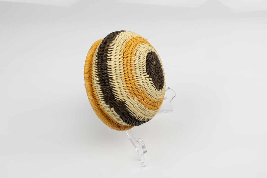 Hand Woven Vintage Basket Made By Indigenous Artisans