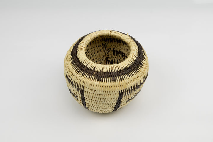 Hand Woven Vintage Basket Made By Indigenous Artisans