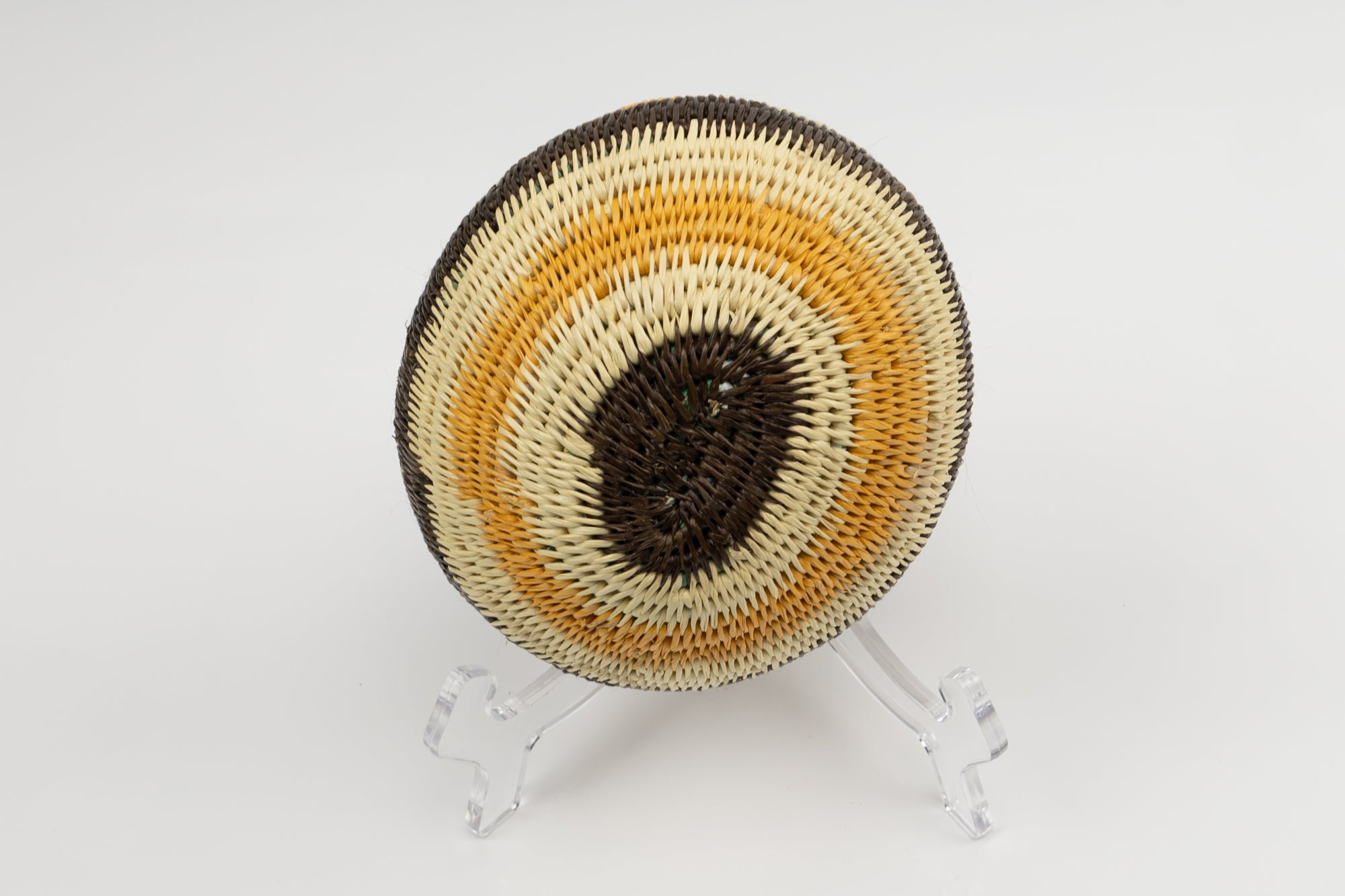 Hand Woven Vintage Basket Made By Indigenous Artisans