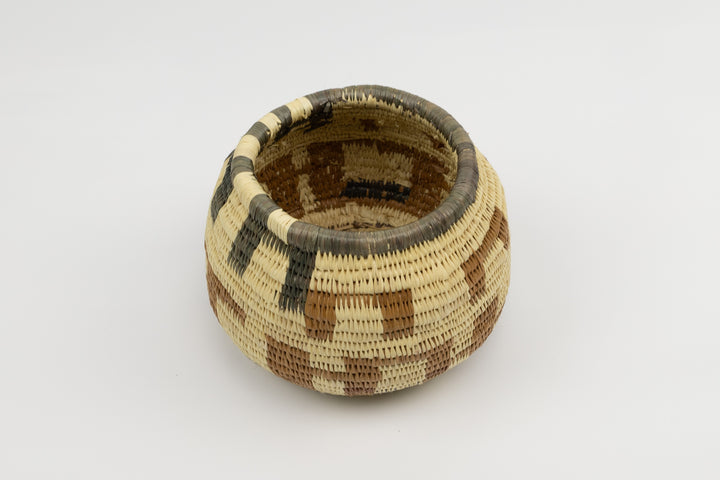 Hand Woven Vintage Basket Made By Indigenous Artisans