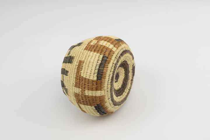 Hand Woven Vintage Basket Made By Indigenous Artisans