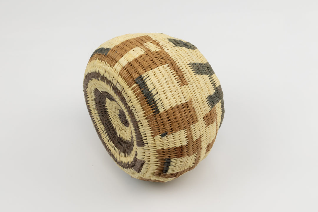 Hand Woven Vintage Basket Made By Indigenous Artisans