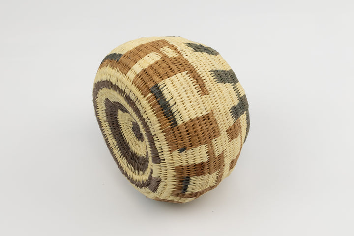 Hand Woven Vintage Basket Made By Indigenous Artisans