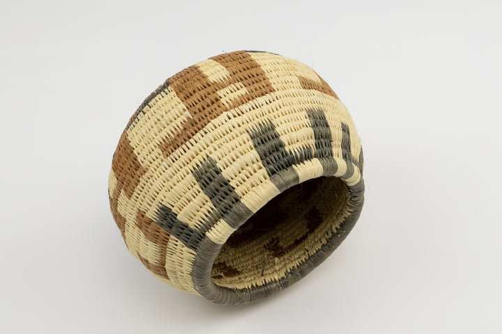 Hand Woven Vintage Basket Made By Indigenous Artisans