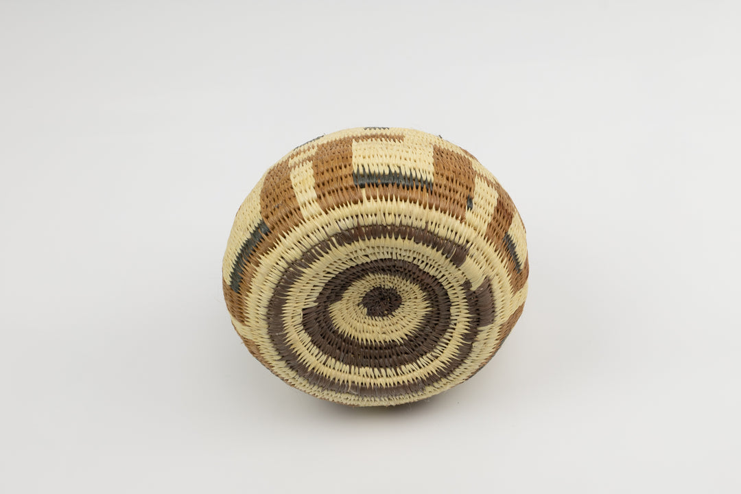 Hand Woven Vintage Basket Made By Indigenous Artisans