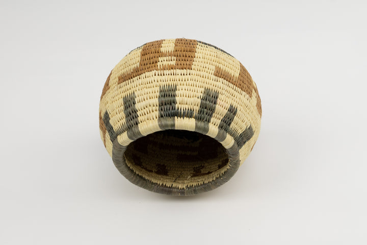 Hand Woven Vintage Basket Made By Indigenous Artisans