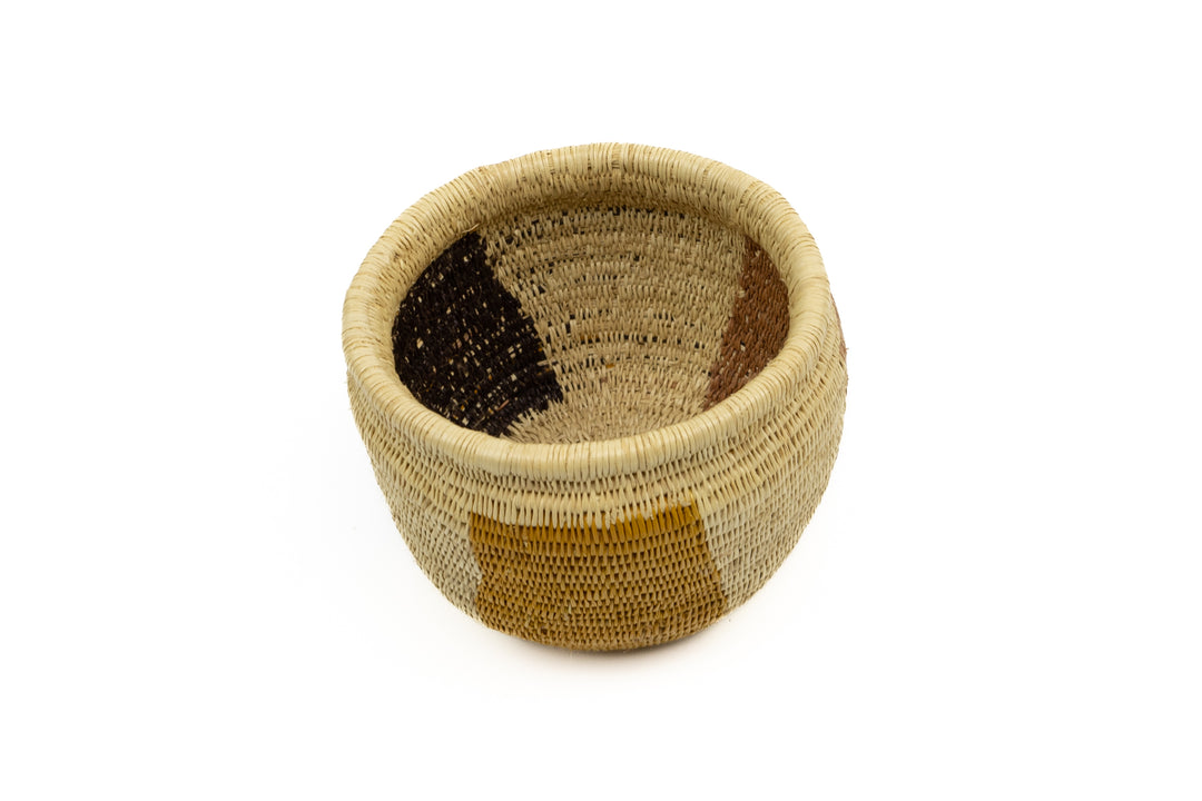 Hand Woven Vintage Basket Made By Indigenous Artisans
