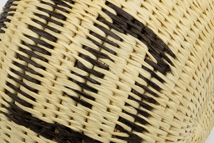 Hand Woven Vintage Basket Made By Indigenous Artisans