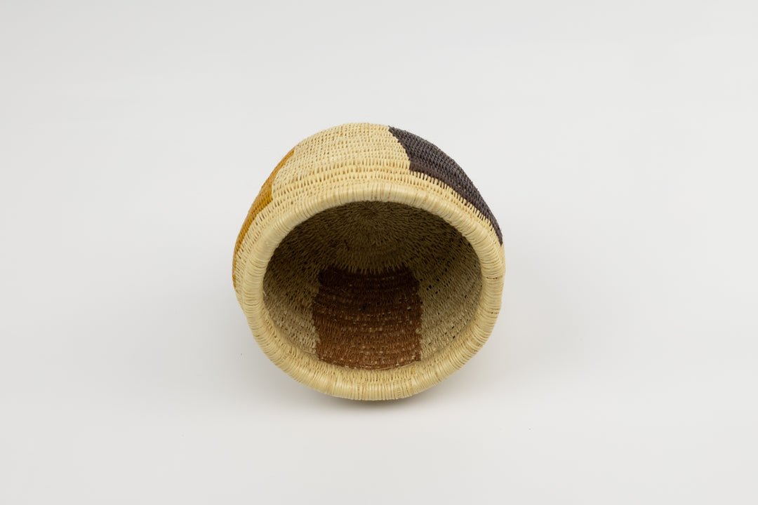Hand Woven Vintage Basket Made By Indigenous Artisans